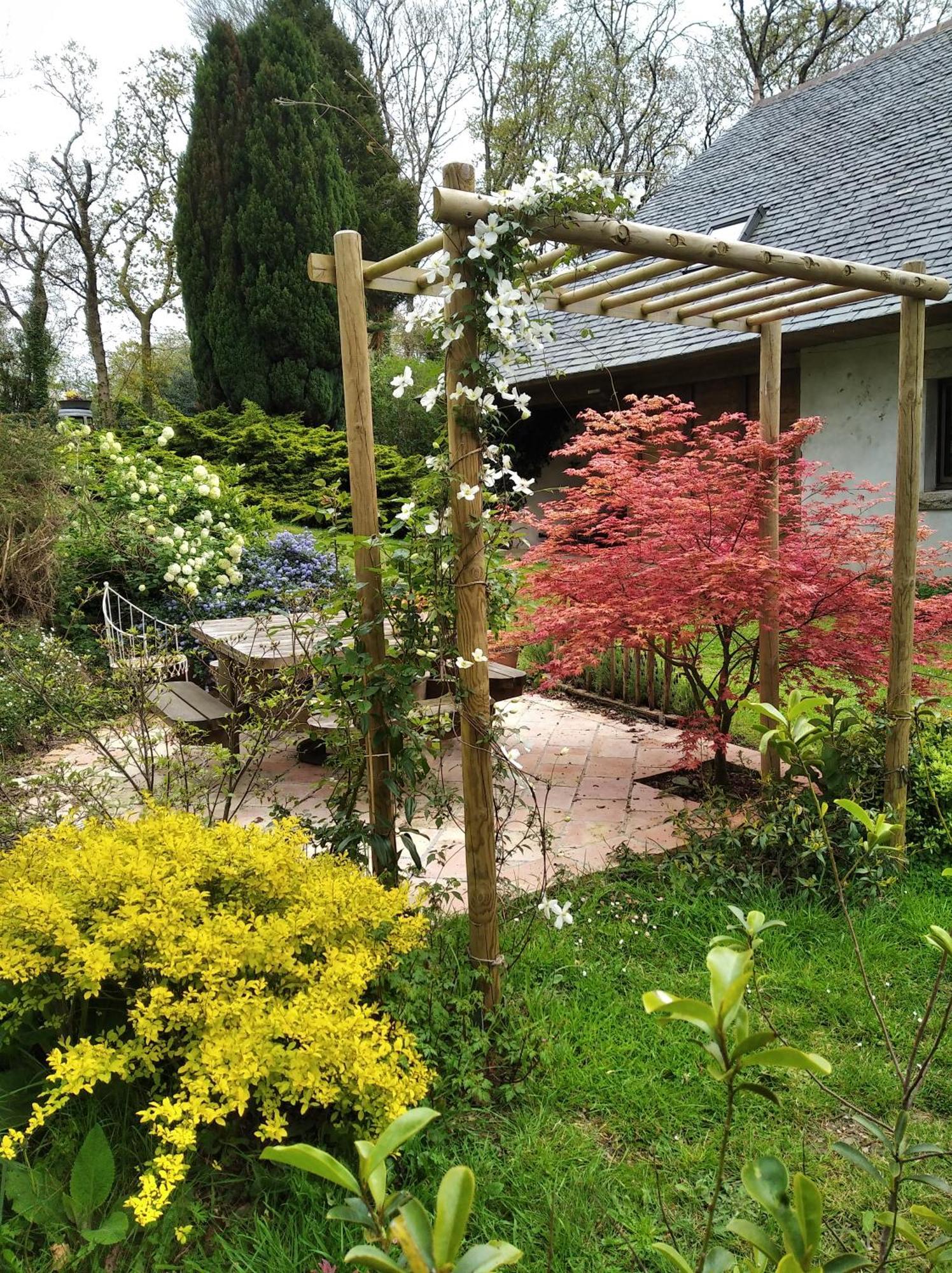 Maison Dans Un Environnement Boise Tres Calme Morlaix Exteriör bild